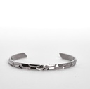 Bracelet Initial - Palladium - 5 mm