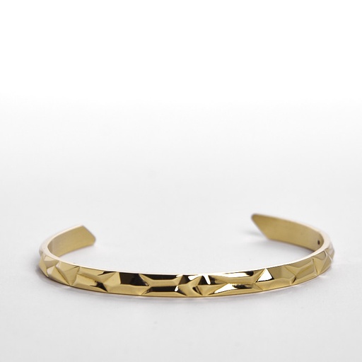 Bracelet Initial - Or Jaune - 5mm
